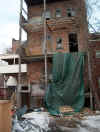 Some exterior cleanup remains