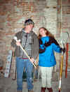 A Troy version of American Gothic...