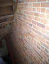 George did a great job cleaning the brick!