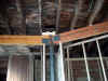 There was NO support beam here before this one....!